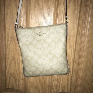 Coach cross body purse